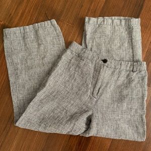 Reformation Houndstooth Wide Leg Trousers